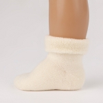 FLUFFY SOKKER Ullhvit 80