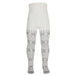 SNOWFLAKES STRØMPEBUKSER Ullhvit 122-128